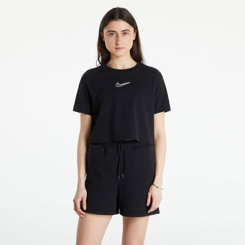 Nike Sportswear W Cropped Dance T-Shirt Black, Nike