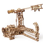 Puzzle 3D Model Aviator din lemn Ugears