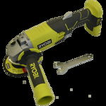 Polizor unghiular, Ryobi, 115mm, 18 V, compatibil cu acumulator, R18AG-0 (fara acumulator si incarcator), Ryobi