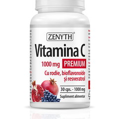 Vitamina C Premium, 1000 mg, 30 capsule, Zenyth Vitamina C Premium, 1000 mg, 30 capsule, Zenyth