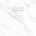 Graph Paper Notebook: Soft White Marble - 8.5 x 11 - 5 x 5 Squares per inch - 100 Quad Ruled Pages - Cute Graph Paper Composition Notebook f - Paperlush Press, Paperlush Press