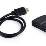 GEMBIRD Switch KVM Gembird, 3x HDMI, Black, GEMBIRD