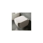 Set vas wc suspendat bideu suspendat Hatria Bianca Rimless si capac softclose