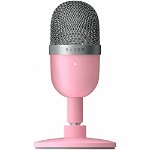 Microfon gaming Razer Seiren Mini Roz Quartz