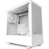 Carcasa NZXT H5 Flow Middle Tower E-ATX/ATX/mATX/mITX White