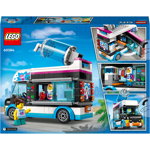 LEGO® City - Camioneta-pinguin cu granita 60384, 194 piese, Multicolor, LEGO