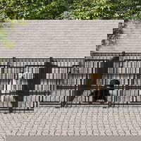 Gossi padoc pentru caini de exterior, 15,02 m2, otel, Gossi