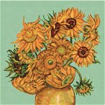 Set goblen cu ață și ac - Floarea soarelui (Van Gogh)