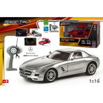 Masina Mercedes SLS AMG RC, Gri, 1:16