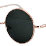 Ochelari de soare John Lennon Vintage Verde Inchis - Gold