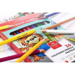 
Creioane Colorate, Colectia Leu, 36 Culori
