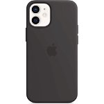Carcasa cu MagSafe pentru Apple iPhone 12 mini, MHKX3ZM/A, silicon, Black