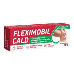 Gel emulsionat Fleximobil Cald, 50g, Fiterman, Fiterman
