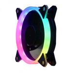 Ventilator Segotep Pro Vibrant S 120mm iluminare RGB