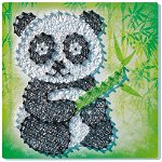 Set Creativ Cu Ata: Urs Panda Si Vulpe, Ravensburger
