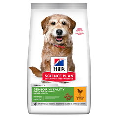 Hrana uscata caini, Hill's Science Plan Canine Senior Vitality Small and Mini Chicken, 6 kg, Hills Hrana uscata caini, Hill's Science Plan Canine Senior Vitality Small and Mini Chicken, 6 kg, Hills