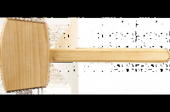 Ciocan din lemn, 500 g, 315 mm, Topex 02A050, Topex