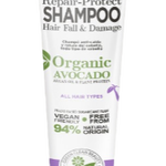 Sampon reparator contra caderii parului cu Niacinamida si Avocado Organic, 225ml, The conscious, The conscious
