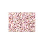 Fundal foto Allenjoy, model floral, vinil, roz, 210 x 150 cm