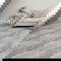 Gossi placi de pardoseala autoadezive, 20 buc. gri dungi pvc 1,86 m2, Gossi