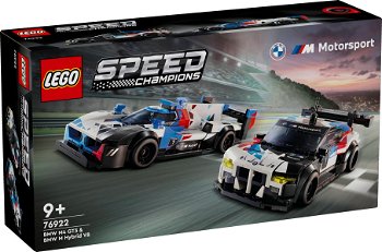 Jucarie 76922 Speed Champions BMW M4 GT3 & BMW M Hybrid V8 racing car, LEGO