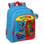 Ghiozdan gradinita Superzings Rescue Force 26x11x34 cm, Safta