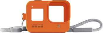 GoPro Sleeve + Lanyard for Hero8 Black - Hyper Orange (Official Accessory)