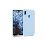 Husa pentru Huawei Y6 (2019), Silicon, Albastru, 48122.58