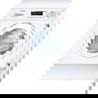 Masina de spalat rufe cu uscator Bosch incorporabila WKD28543EU, 7 kg spalare, 4 kg uscare, 1400 RPM, Clasa E, AutoDry, 60 cm, Alb, BOSCH