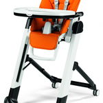 Scaun de masa 2 in 1 Siesta Follow Me, Arancia, Peg Perego