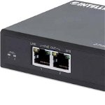 Switch Gigabit, Intellinet, Metal, Ethernet RJ-45, 19 inch, IEEE 802.3at, Negru