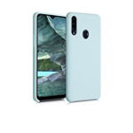 Husa pentru Samsung Galaxy A20s Kwmobile, rezistent la socuri, rezistent la zgarieturi, silicon, Verde