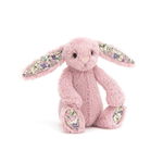 Jucarie de plus - Iepure roz cu flori, Jellycat