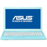 Notebook / Laptop ASUS 15.6'' X541UV, HD, Procesor Intel® Core™ i3-7100U (3M Cache, 2.40 GHz), 4GB DDR4, 500GB, GeForce 920MX 2GB, Endless OS, Aqua Blue