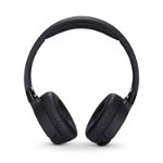 Casti on-ear JBL Tune 600 cu Bluetooth si Noise-Cancelling (Negru)