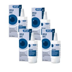 Hylo Gel picături pentru ochi 10 ml, pachet de 4,