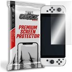 Folie protectie, Grizz Glass, Sticla, Compatibil cu Nintendo Switch OLED, Transparent, GrizzGlass