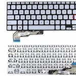 Tastatura Asus 90NB02P1-R31US0 Neagra cu Palmrest Gri cu TouchPad iluminata backlit, Asus