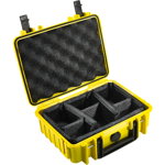 Outdoor Cases Type 1000 / Yellow (divider system), B&W