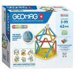 Set de constructie Geomag 383, Super Color 42 piese, Geomag