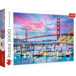 Trefl - Puzzle peisaje Golden Gate San Francisco , Puzzle Copii, piese 2000