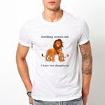 Tricou printat Nothing scares me