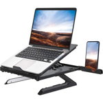 Stand pentru laptop ergonomic si portabil care asigura o ventilare eficienta, Pro sau Microsoft Surface