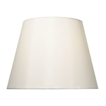 Abajur Bybliss Cream Faux Silk Tapered Drum Shade 27cm, dar lighting group