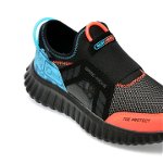 Pantofi SKECHERS negri, DEPTH CHARGE 2.0, din material textil, Skechers