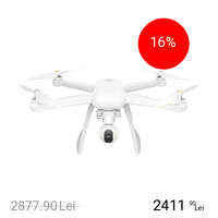 XIAOMI Mi Drone Drona 4K/1080P Alb, XIAOMI