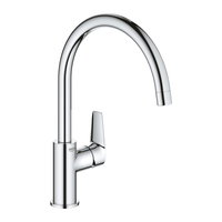 Baterie bucatarie GROHE Start Edge 30529001, alama, crom
