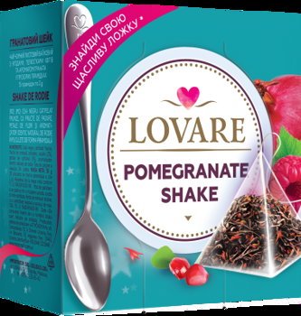 Ceai Lovare Pomegranate Shake, 15 pliculete, 30 g
