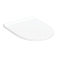 Capac WC, Geberit, Acanto, cu quick release și soft close, alb, 