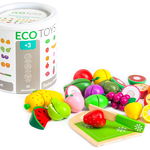 Fruct din lemn pentru tăierea a 20 de Ecotoys, ECOTOYS